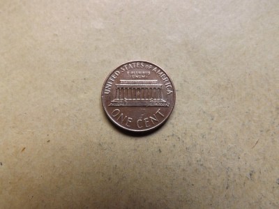 SUA 1 ( One ) Cent 1977 foto