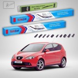 Cumpara ieftin Ștergătoare Seat Altea 5P1 2004-2015 | Set Față și Spate Flat &ndash; TeamCar&reg;