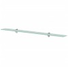 VidaXL Raft suspendat din sticlă, 100 x 20 cm, 8 mm 243785