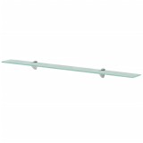 VidaXL Raft suspendat din sticlă, 100 x 20 cm, 8 mm