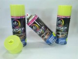 Spray Vopsea Galben Fluorescent Profesional 400ml AM, Uscare Rapida, Aderenta Excelenta, Metal, Lemn, Plastic