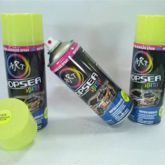 Spray vopsea galben fluorescent profesional 400ml