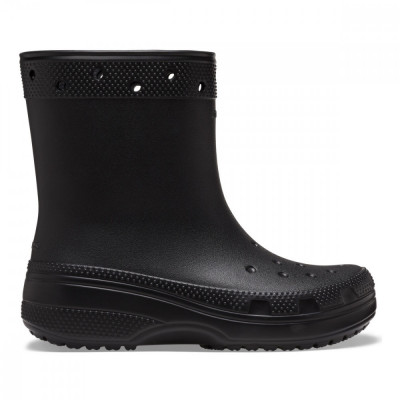 Cizme Crocs Classic Rain Boot Negru - Black foto