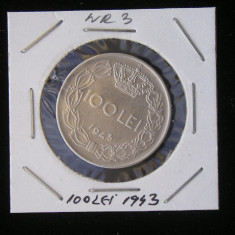 M1 C10 - Moneda foarte veche 70 - Romania - 100 lei 1943