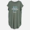 Rochie de Plajă Verde Mentă Oversized pentru Stil Relaxat, CMCLASS