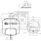 FEBI BILSTEIN 178039 Burduf, suspensie pneumatica