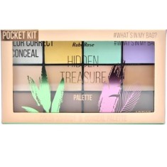 Paleta Color Correct &amp;amp;amp; Conceal, Hidden Treasure Pocket Kit Ruby Rose HB8098, 12 nuante foto