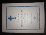 CANTARI LA INMORMANTARE SI PARASTAS 1991- CARTE BISERICEASCA - BIAERICA OROTODOXA