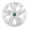 Set 4 Capace Roti potrivite jantelor de 16 inch, pentru Skoda Nou Verde, model Luna Crom