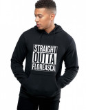 Cumpara ieftin Hanorac Barbati Negru - Straight Outta Floreasca - L, THEICONIC