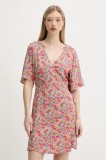 Rip Curl rochie LAS DALLAS culoarea roz, mini, dreaptă, 06PWDR