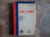 STUDII LITERARE de G. IBRAILEANU , 1931