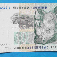 Bancnota veche Africa de Sud 10 Rand - superba