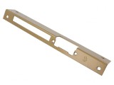 Tablă frontală unghi st&acirc;nga aurie 25x250mm