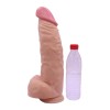 Dildo Realist Huge D, PVC, Natural, 39 cm