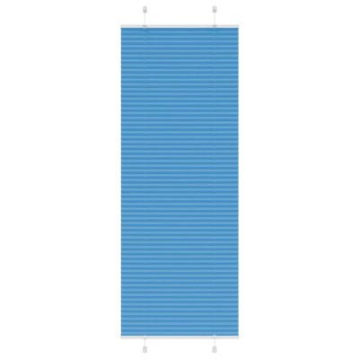 Jaluzea plisata Albastru 70x200 cm Latime tesatura 69,4 cm foto