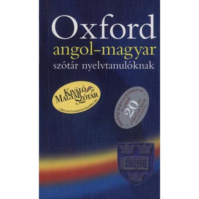 Oxford angol-magyar sz&oacute;t&aacute;r nyelvtanul&oacute;knak - Oxford University Press