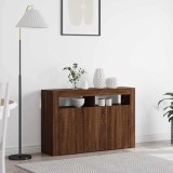 VidaXL Bufet Stejar Maro Lemn Ingineresc 116 x 30 x 75 cm Bufet