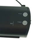 Laminator A4 Esperanza Interstellar 93251, 300 mm/min, laminare A6-A4-carte vizita, cablu alimentare de 130cm, negru