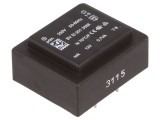 Transformator &icirc;ncapsulat 0,7VA 230V 12V PCB