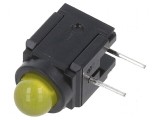 LED 5mm Galben 30mA cu Lentilă Galbenă