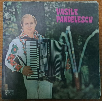 Disc Vinil Vasile Pandelescu - Acordeon (LP)-Electrecord-STM-EPE 01524 foto