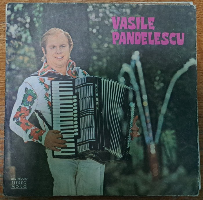 Disc Vinil Vasile Pandelescu - Acordeon (LP)-Electrecord-STM-EPE 01524
