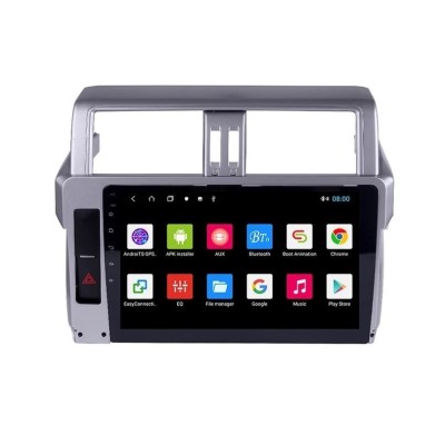 Navigatie Auto Multimedia cu GPS Toyota Prado 150 Land Cruiser (2014 - 2017), 4 GB RAM + 64 GB ROM, Slot Sim 4G pentru Internet, Carplay, Android, Apl foto