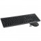 Kit tastatura si mouse Omega OKM071 fara fir Black