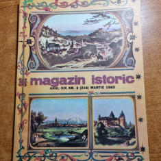 Revista Magazin Istoric - martie 1985