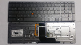 Tastatura laptop noua HP 8560W Gray Frame Gray ( Backlit, With point stick, WIN 8)