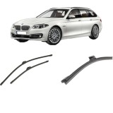 Cumpara ieftin Set 3 stergatoare BMW Seria 5 Touring (F11) 2009-2017, pentru parbriz si luneta, Bosch Aerotwin-Aerotwin