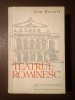 Ioan Massoff (dedicație/ autograf) - Teatrul rom&acirc;nesc vol. I (de la ob&icirc;rșie p&icirc;nă la 1860)