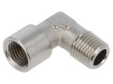 Fiting filetat din brass nichelat pentru accesorii, max. 10bar