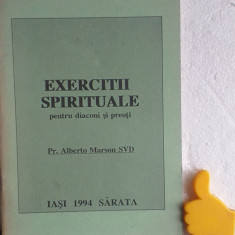 Exercitii spirituale pentru diaconi si preoti Alberto Marson