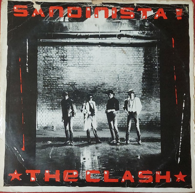 The Clash &amp;ndash; Sandinista!, 3LP, Europe, 1980, stare foarte buna (VG) foto