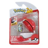 Figurina in bila Clip N Go Pokemon S2, Frigibax si Repeat Ball