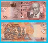 Bahamas (p#72A) 5 Dollars 2013 UNC &#039;Junkanoo&#039; serie: L047308