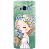Husa silicon pentru Samsung S8, Girl
