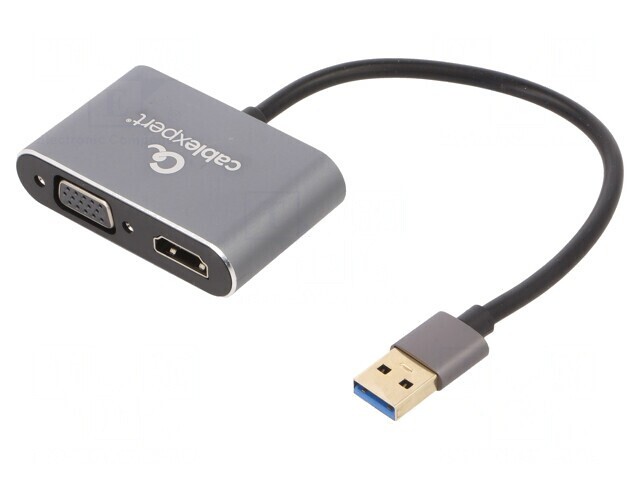 Adaptor USB 3.0 HDMI la VGA