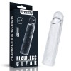 Prelungitor penis transparent Flawless Clear Penis Sleeve Add 1&#039;&#039; 15.5cm, Lovetoy