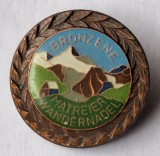 Turism - drumetie montana - insigna veche anii 1970