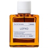 Apa de toaleta dama Korres Lefko, 50ml: lacramioare, trandafir, mosc. Parfum floral, persistent, vegan. Ideal pentru toate tipurile de piele