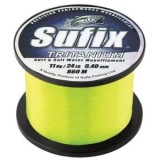 Fir Monofilament Sufix Tritanium, Neon Chartreuse, 6.80kg-15lbs, 0.30mm, 1365m
