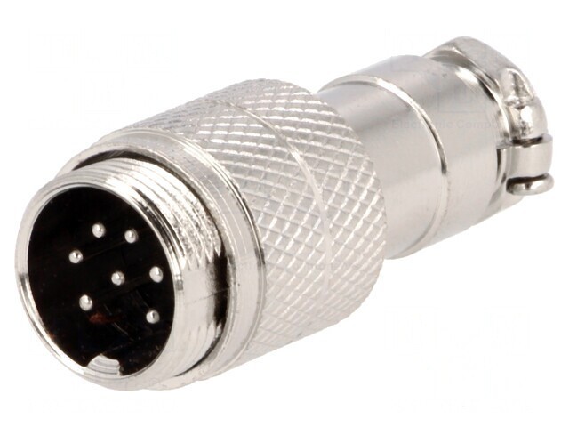 Mufă Microfon 7 Pin Drept pe Cablu
