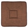 Perna Scaun Maro 39x39 cm, Bumbac/Poliester, Spuma, Două Fețe, Fixare cu Șireturi