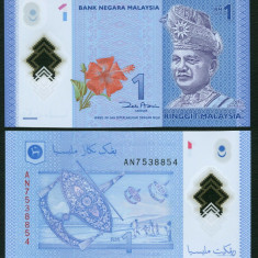 !!! MALAEZIA - 1 RINGGIT (2011) - P 51 A - UNC / SEMNATURA DIN SCAN