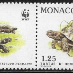 Monaco 1991 - Fauna 4v.neuzat,perfecta stare(z)