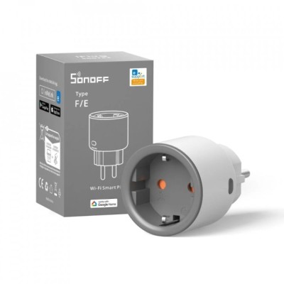 Priza smart Sonoff S60TPF Wi-Fi 16A programabilă foto