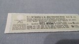 CUPOANE /BON DE TREZORERIE CU REDUCERE 1922 UNGARIA